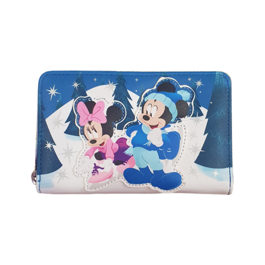 Disney - Mickey & Minnie Winter Scene Purse