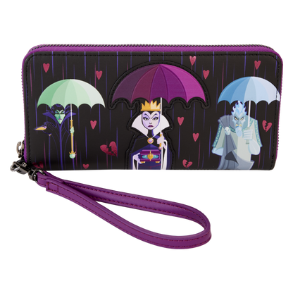 Disney Villains - Curse Your Hearts Zip Wristlet