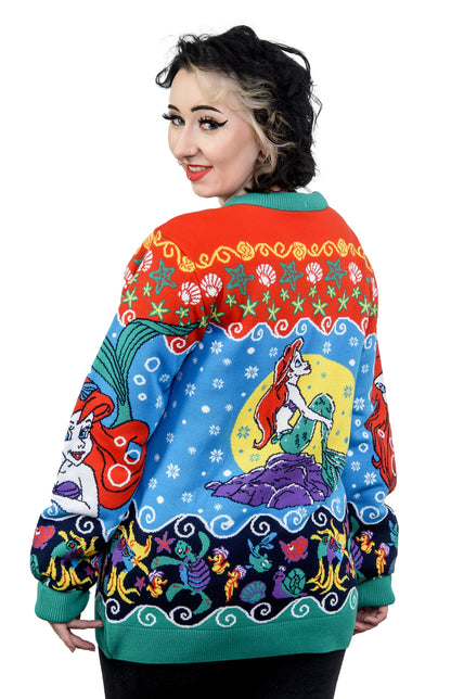 Disney The Little Mermaid Christmas Jumper