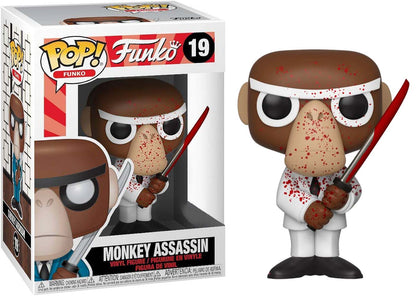 Spastik Plastik - Monkey Assassin Blood Splatter Pop! Vinyl