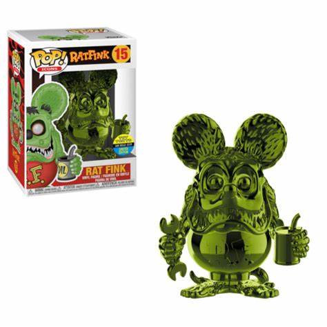 POP! Icons - Ratfink (Green Chrome) (Summer convention exclusive)