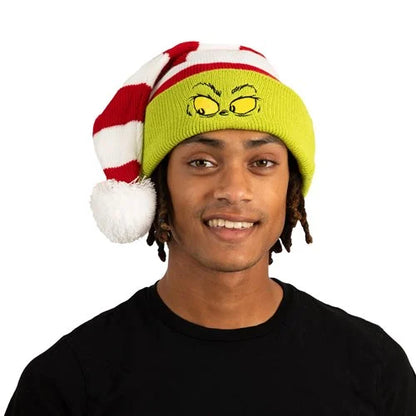 Dr. Seuss The Grinch Striped Santa Hat