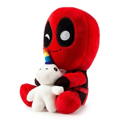 Deadpool with Unicorn Phunny Plush