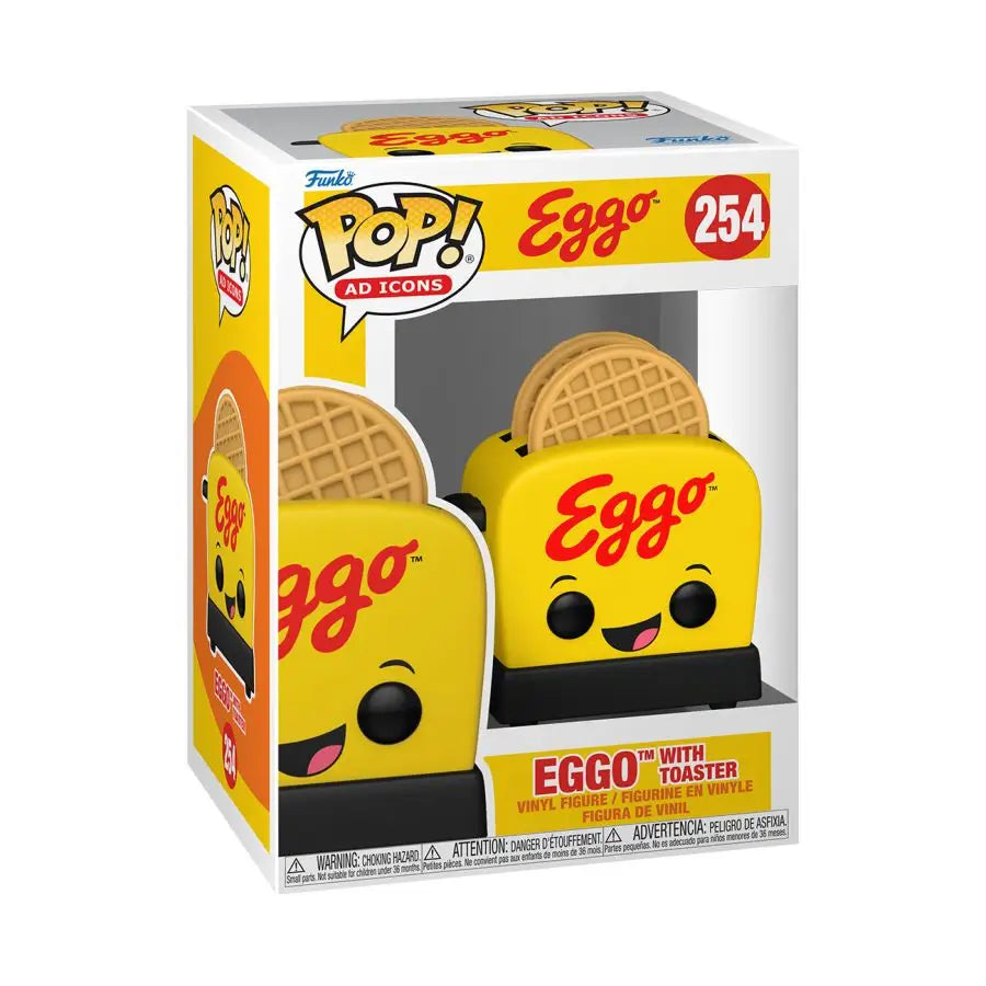 Ad Icons: Kelloggs - Eggo with Toaster Pop! Vinyl