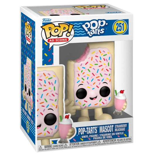 Ad Icons: Kelloggs - Pop Tart Strawberry Milkshake Pop! Vinyl