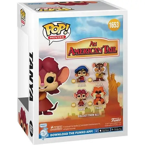 An American Tail Tanya Smiling Funko Pop! Vinyl Figure #1653 - Storybook Swag