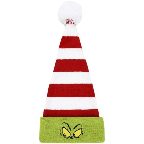 Dr. Seuss The Grinch Striped Santa Hat