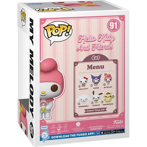 Hello Kitty and Friends My Melody with Dessert Funko Pop! Vinyl Figure #91