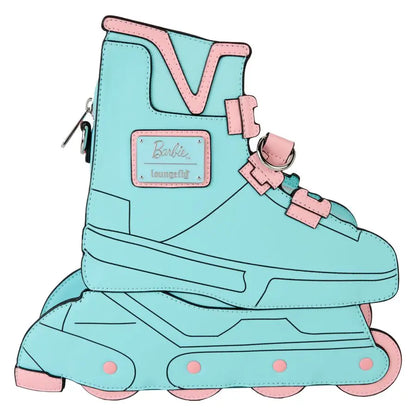 Barbie - Classic Barbie Figural Skate Crossbody Bag with Moving Wheels
