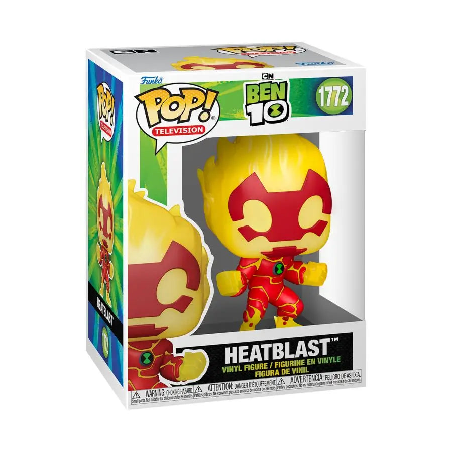 Ben 10 - Heatblast Pop! Vinyl
