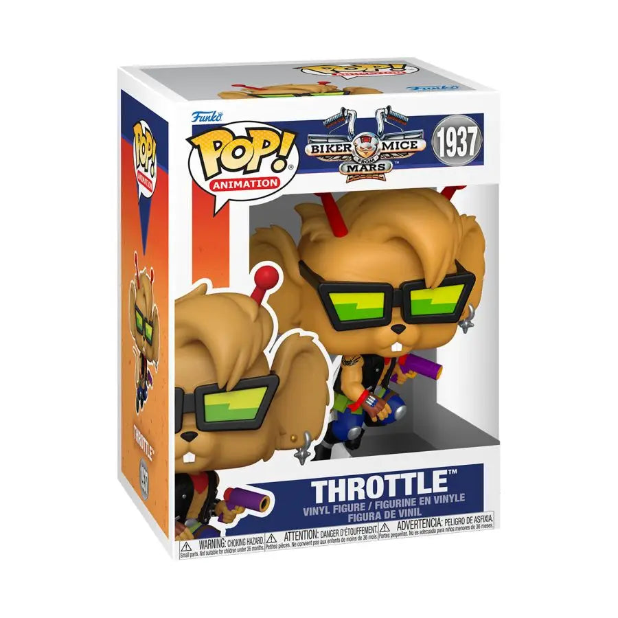 Biker Mice from Mars - Throttle Pop! Vinyl