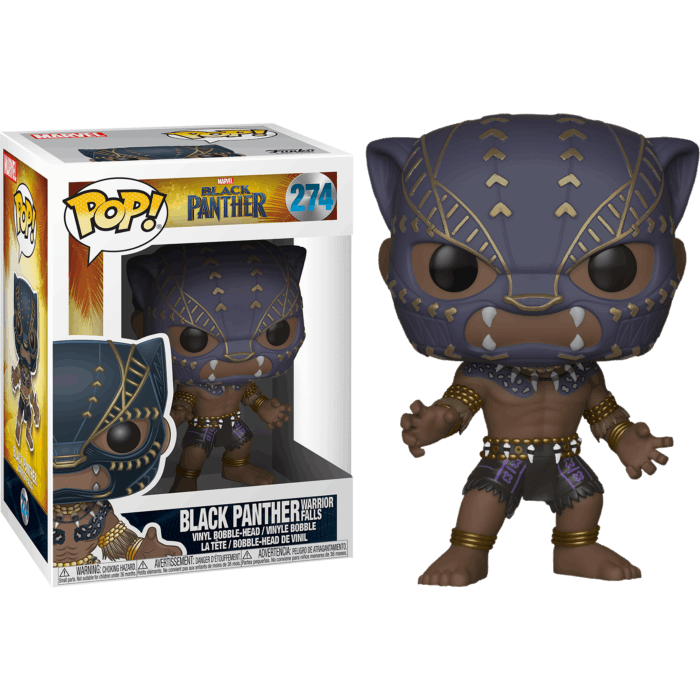 Marvel: Black Panther (2018) - Black Panther in Warrior Falls Outfit Pop! Vinyl
