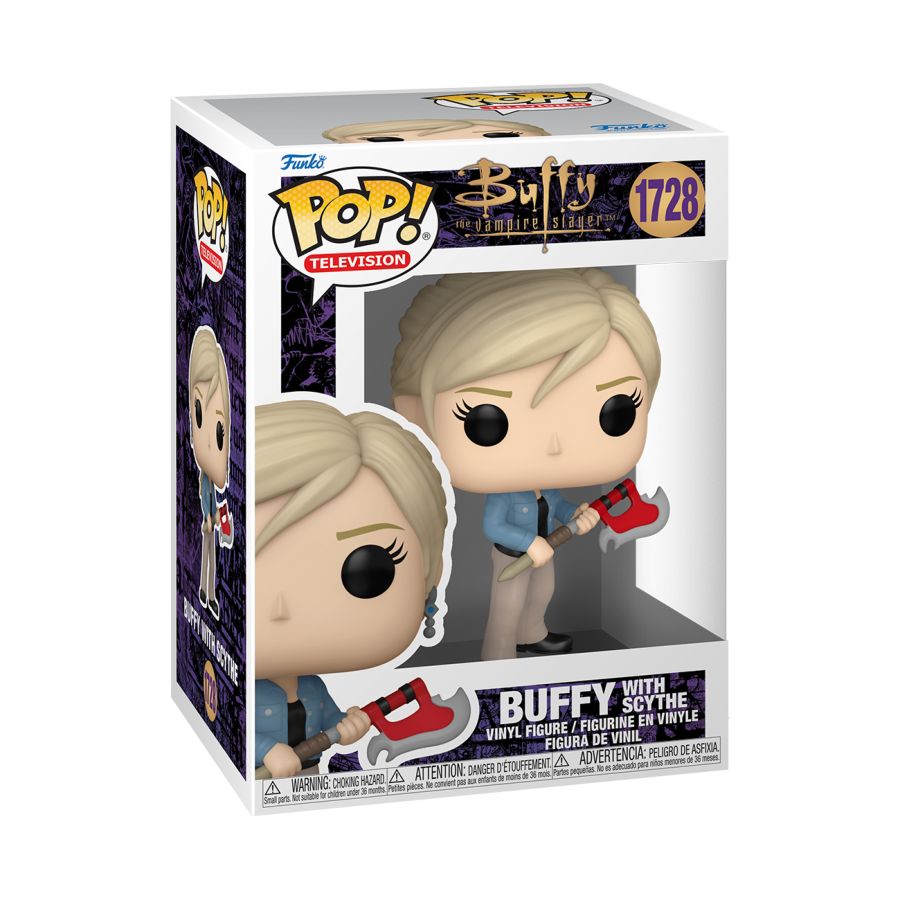 Buffy the Vampire Slayer - Buffy with Scythe Pop! Vinyl - POP! TV / Movies/Celebrity/Sports