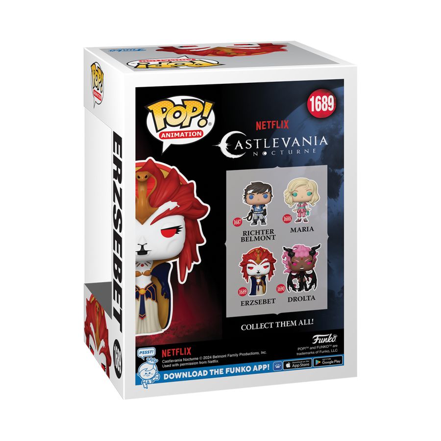 Castlevania: Nocturne - Erzsebet Pop! Vinyl - Animation