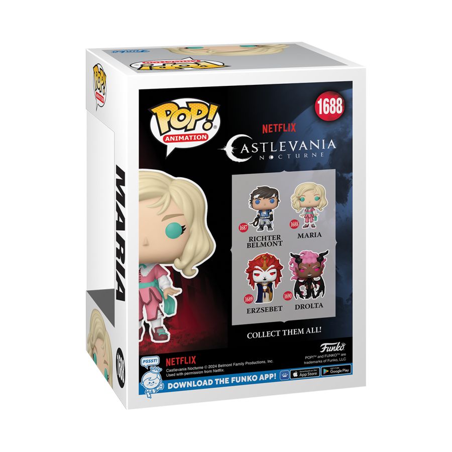 Castlevania: Nocturne - Maria Pop! Vinyl - Animation