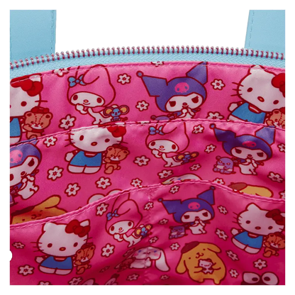 Cinnamoroll Cosplay Sherpa Tote Crossbody Bag With Coin Bag