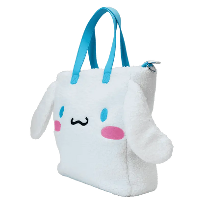 Cinnamoroll Cosplay Sherpa Tote Crossbody Bag With Coin Bag
