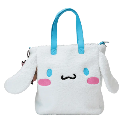 Cinnamoroll Cosplay Sherpa Tote Crossbody Bag With Coin Bag