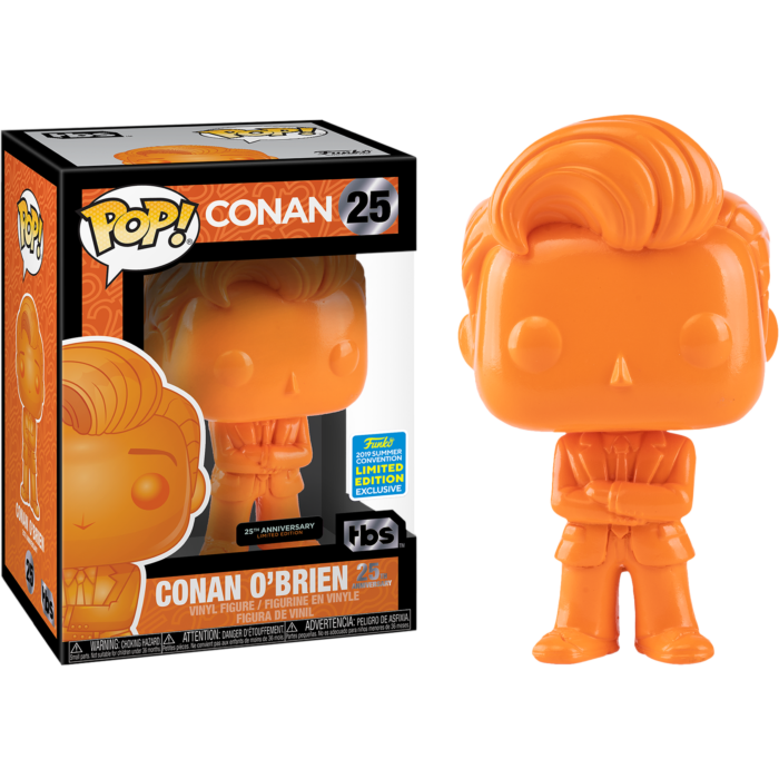 Conan O'Brien - Conan O'Brien Team Coco Orange Pop! Vinyl Figure (2019 Summer Convention Exclusive)