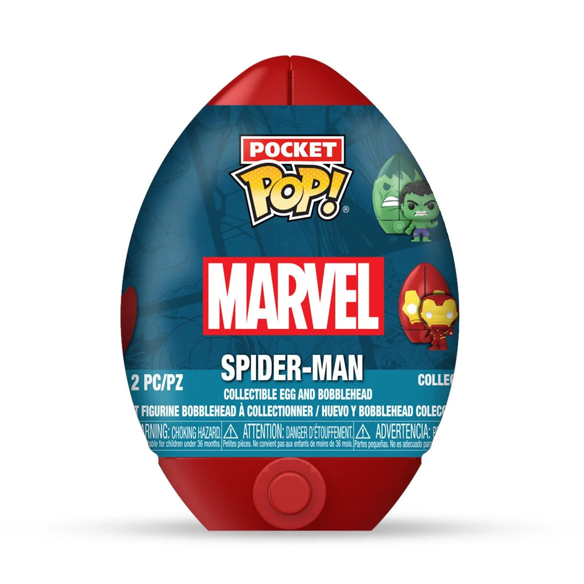 Marvel Egg Case mini pops