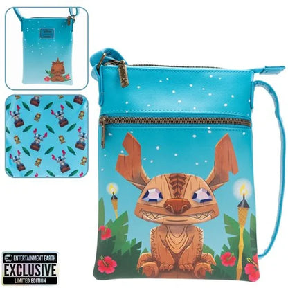 Lilo and Stitch Tiki Stitch Passport Bag - Entertainment Earth Exclusive