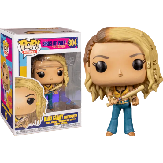 DC: Birds of Prey (2020) - Black Canary Boobytrap Battle Pop! Vinyl