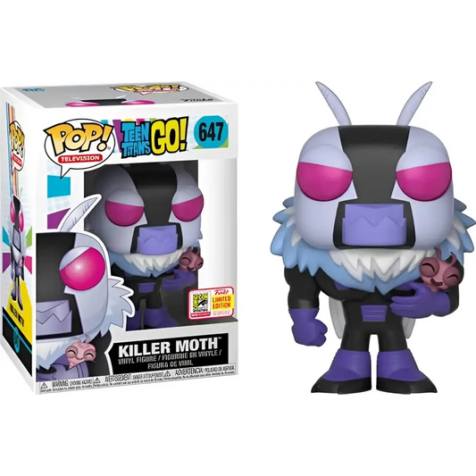 DC -Teen Titans Go! - Killer Moth SDCC 2018 US Exclusive Pop! Vinyl