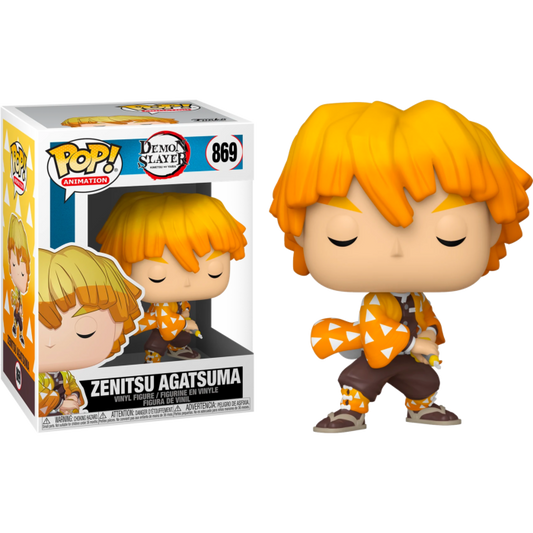 Demon Slayer - Zenitsu Agatsuma Pop! Vinyl - Animation