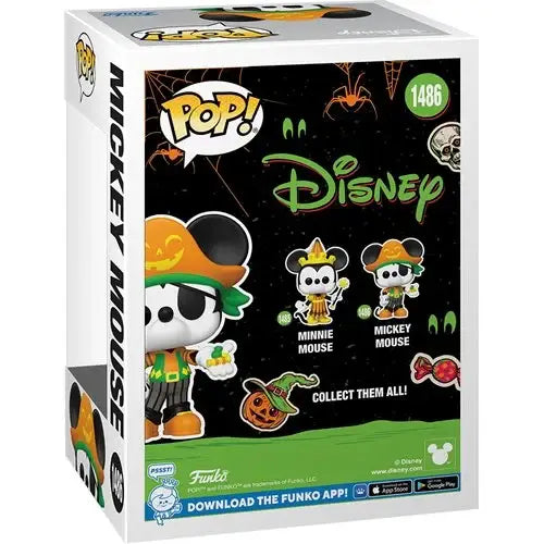 Disney Halloween 2024 Pirate Mickey Mouse Funko Pop! Vinyl Figure #1486 - Storybook Swag