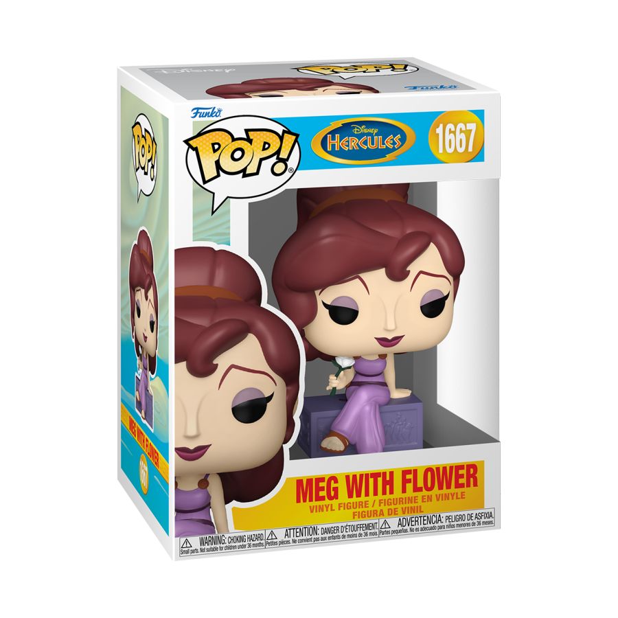 Disney - Hercules (1997) - Megara with Flower Pop! Vinyl - POP!! Disney