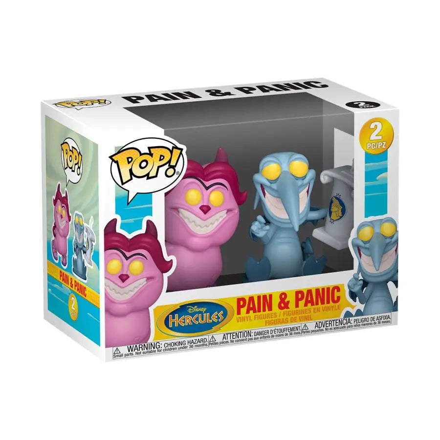 Disney - Hercules (1997) - Panic & Pain Pop! Vinyl 2-Pack - POP!! Disney