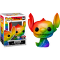 Disney - Lilo & Stitch - Stitch Rainbow Pride 2021 Diamond Glitter Pop! Vinyl - Animation