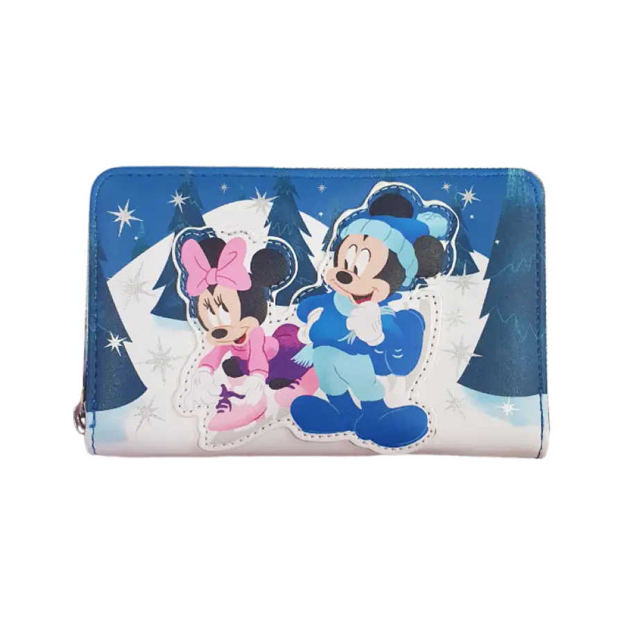 Disney - Mickey & Minnie Winter Scene Purse