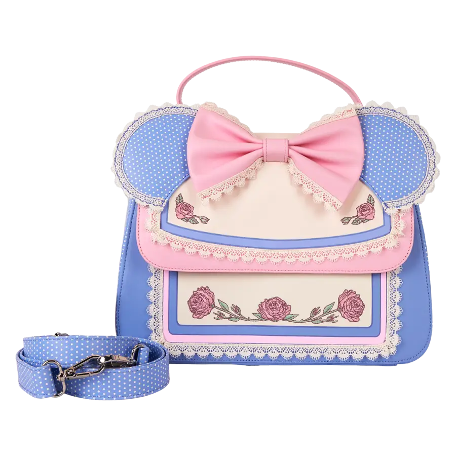 Disney - Minnie Floral & Lace Ears Crossbody Bag