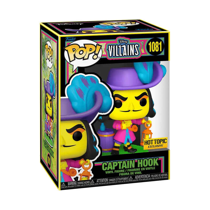 Disney Pop! Captain Hook (Black Light)