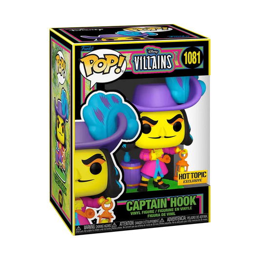 Disney Pop! Captain Hook (Black Light)