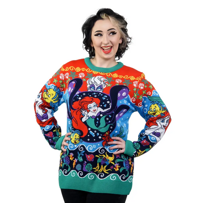 Disney The Little Mermaid Christmas Jumper