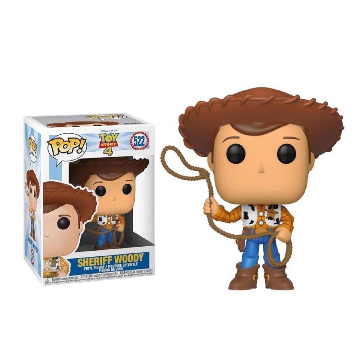 Disney -Toy Story 4 – Sheriff Woody Pop! Vinyl - Animation