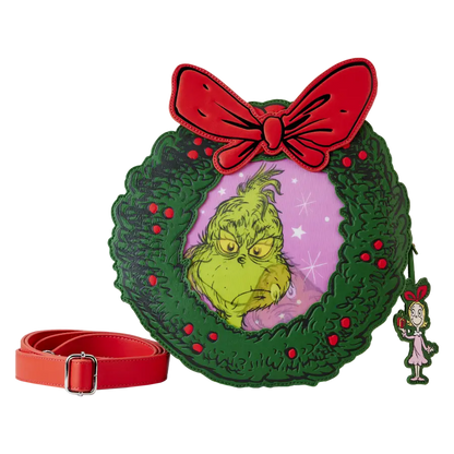 Dr Seuss - Dr. Seuss' How the Grinch Stole Christmas! Wreath Crossbody