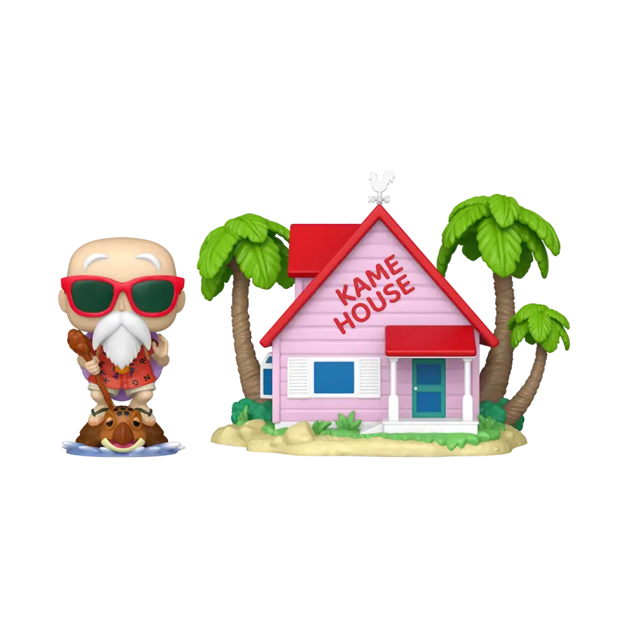 Dragon Ball - Master Roshi w/Kame House Pop! Town