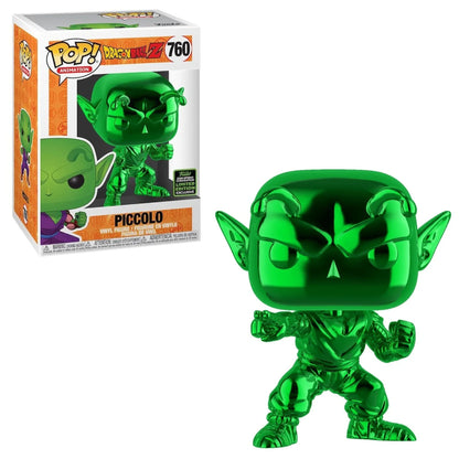 Dragon Ball Z - Piccolo Green Chrome 2020 ECCC Exclusive Pop! Vinyl - Animation