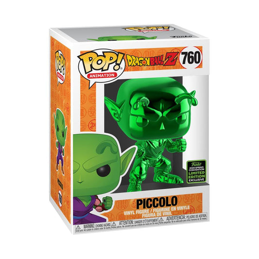Dragon Ball Z - Piccolo Green Chrome 2020 ECCC Exclusive Pop! Vinyl - Animation