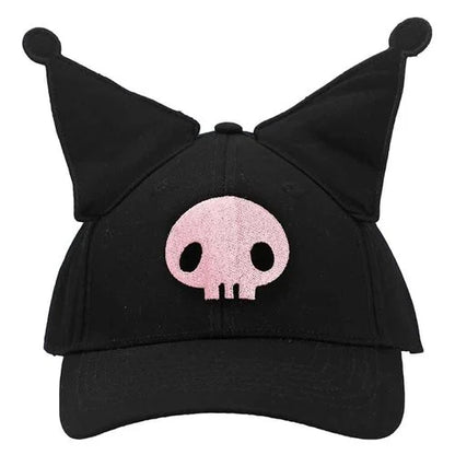 Kuromi 3D Cosplay Embroidered Hat