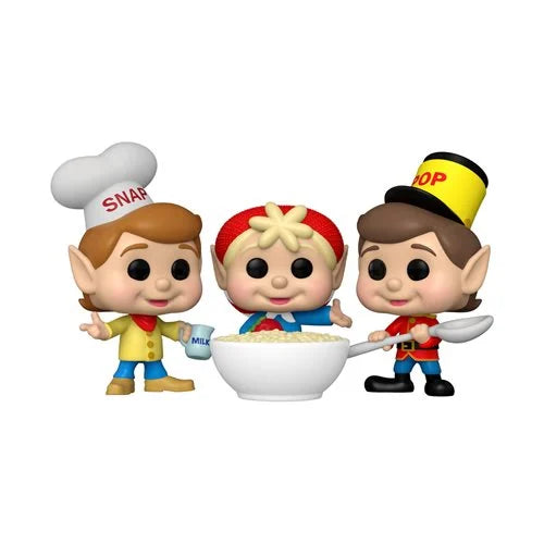 Kelloggs Rice Krispies Snap, Crackle, and Pop Funko Pop! Vinyl Moment #227