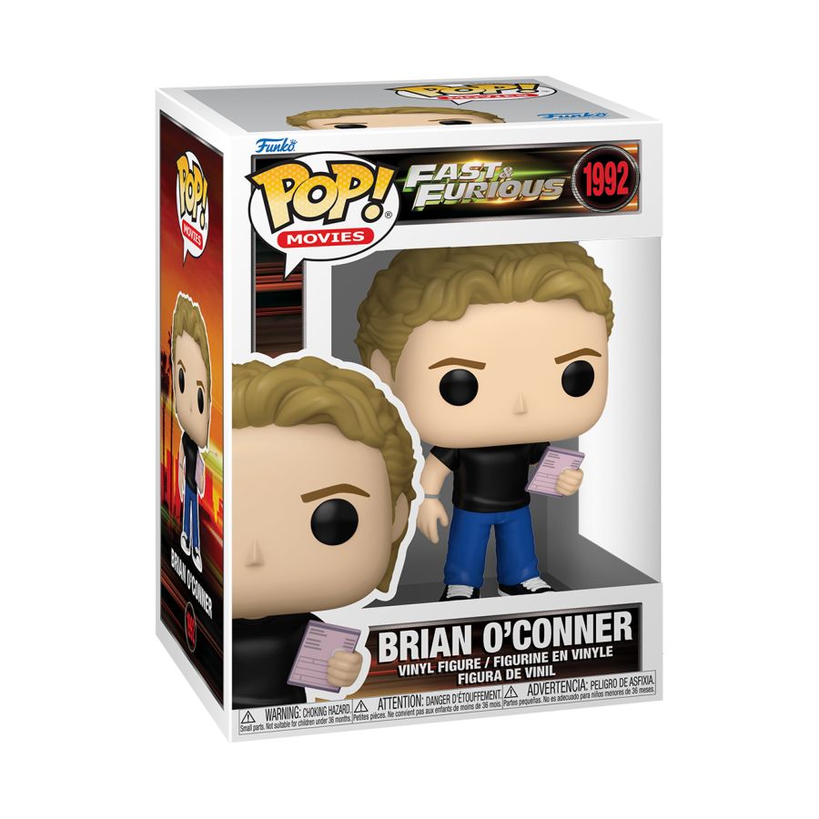Fast & Furious - Brian O’Conner Pop! Vinyl - POP! TV / Movies/Celebrity/Sports