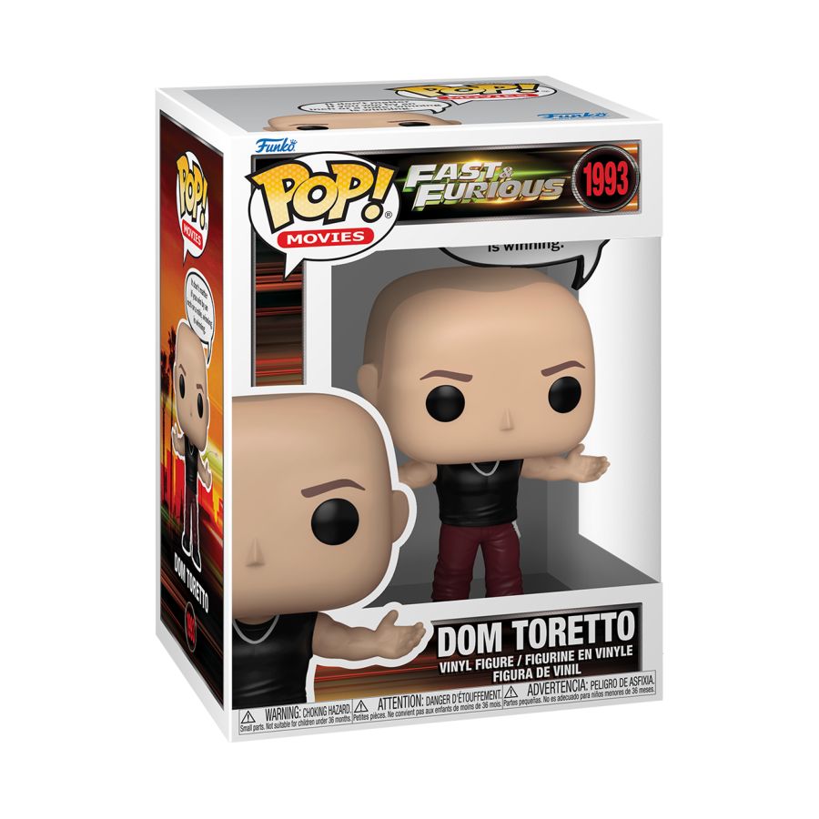 Fast & Furious - Dom Toretto Pop! Vinyl - POP! TV / Movies/Celebrity/Sports