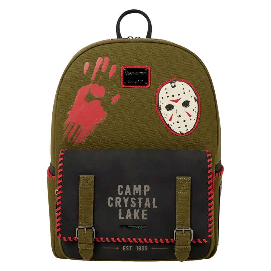 Friday The 13th - Camp Crystal Lake Glow Full-Size Backpack