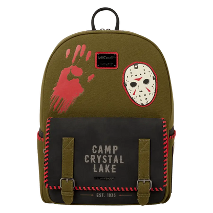 Friday The 13th - Camp Crystal Lake Glow Full-Size Backpack