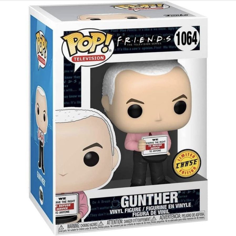Friends - Gunther (with chase) Pop! Vinyl - POP! TV / Movies/Celebrity/Sports