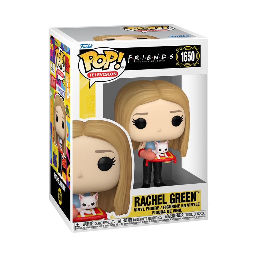 Friends - Rachel with Hairless Cat Pop! Vinyl - POP! TV / Movies/Celebrity/Sports